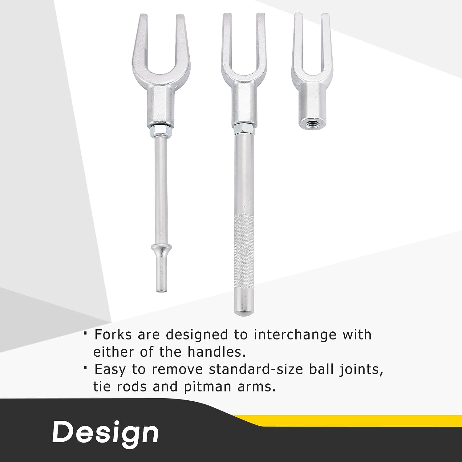 24mm Shank Air Hammer Pickle Fork - Ball Joint Separator Tool For Stubborn Suspension Parts